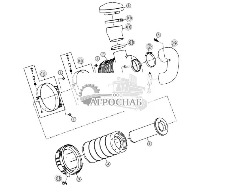 Воздухоочиститель (двигатель 6090HT001) - ST10576 245.jpg